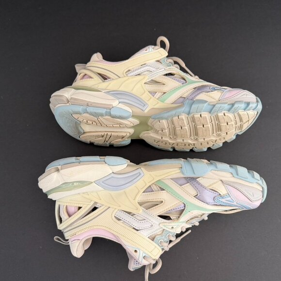 Balenciaga Track 2 Sneakers Multicolor Trainers Size 8 - Picture 6 of 10